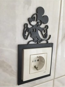 Stewehome Πρίζα με κάλυμμα Μαύρο