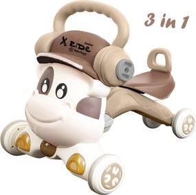 Περπατούρα Bebe Stars X-Ride Junior 3 In 1 Beige 4222