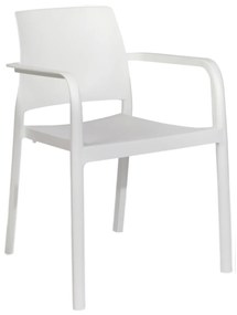 METAX-24 Πολυθρόνα Dock Λευκό*  56. x 56. x 80. metax-01-00-0465