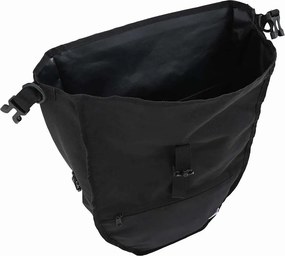 vidaXL Τσάντα Ποδηλάτου Μαύρο 32,5 x 17 x 57 εκ Πολυεστέρας