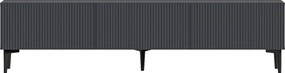 Έπιπλο Τηλεόρασης Ανθρακί LAFREN 180x31.4x45