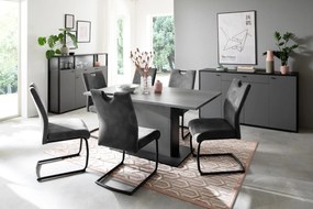 Tibet Τράπεζι Μασίφ Ακακία Σκούρο Καφέ 180x100x77