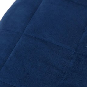 Κουβέρτα Βαρύτητας Μπλε 122 x 183 εκ. 9 κ. Υφασμάτινη - Μπλε