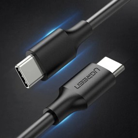 UGREEN Cable C-C,1.5m, 3A, Nickel plating /black/ - US286 / 50998