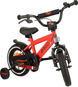 Speeder 12 Inch 21,5 cm Boys Coaster Brake Red/Black