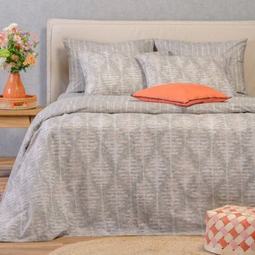 Σεντόνια Διπλά (Σετ) Melinen Casual Line Kai Grey