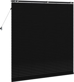 vidaXL Βενετσιάνικη Σκίαση Μαύρο 160 x 160 cm 35 mm