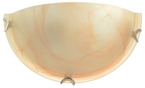 Φωτιστικό Επίτοιχο Aca XD01302Y ALBATRE Μελί (Amber)