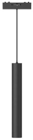 Φωτιστικό Κρεμαστό TMZ0060 Led 6W 3000K-6000K 480lm 3X30cm Για Ultra-Thin Μαγνητική Ράγα Black Inlight