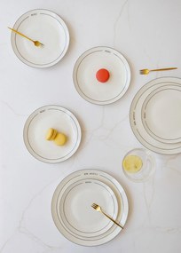 Service Plate Set (6 Pieces) DNR0076 Multicolor