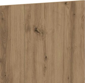 vidaXL Κεφαλάρι Κρεβατιού Δρυς τεχνίτης 200x1,5x80 εκ