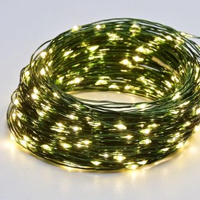 Διακοσμητική Γιρλάντα Μπαταρίας Με 20 LED Φωτάκια Aca Warm White X0120151