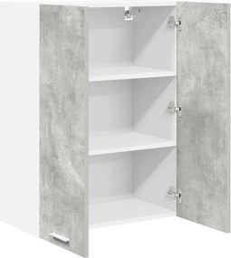 vidaXL Κρεμαστό ντουλάπι Σκυρόδεμα Γκρι 60 x 31 x 80 εκ.