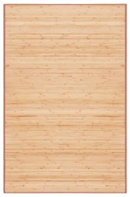 vidaXL Χαλί Καφέ 100 x 160 εκ. από Μπαμπού