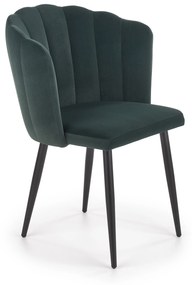 K386 chair, color: dark green DIOMMI V-CH-K/386-KR-C.ZIELONY