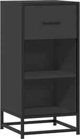 vidaXL Ραφιέρα Καφέ Δρυς 35,5x35x76 εκ. Επεξ. Ξύλο + Μέταλλο