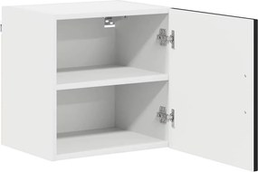vidaXL Πάνελ πλυντηρίου πιάτων Kalmar 2 pcs Μαύρο Επεξεργασμένο Ξύλο