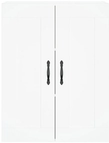 vidaXL Ντουλάπι Λευκό 69,5x34x180 εκ. από Επεξεργασμένο Ξύλο