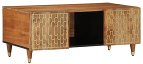 vidaXL Τραπεζάκι Σαλονιού 100 x 54 x 40 εκ. από Μασίφ Ξύλο Μάνγκο