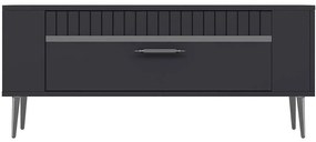 Έπιπλο Τηλεόρασης Retrolp 475OLV2970 120x26,4x48,2cm Anthracite-Silver