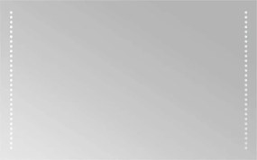 vidaXL Καθρέφτης Μπάνιου με LED 80x50 εκ.