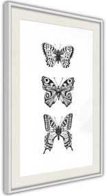 Αφίσα - Butterfly Collection III A - 40x60 - Χρυσό - Χωρίς πασπαρτού