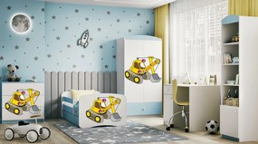 Παιδικό Κρεβάτι Babydreams Cartoon-Mple-140 x 70-Digger