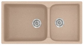 Sanitec Classic 307 Granite Sand Νεροχύτης