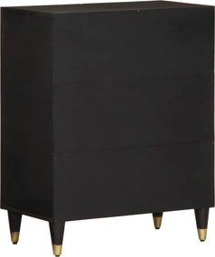 vidaXL Βοηθητικό Ντουλάπι 60 x 33 x 75 εκ. από Μασίφ Ξύλο Μάνγκο