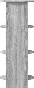 vidaXL Βοηθητικό ντουλάπι Γκρι Sonoma 40 x 40 x 100 cm