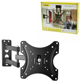 Andowl Q-L030B Βάση Τηλεόρασης Τοίχου με Βραχίονα έως 42&quot; και 50kg 14-42Inch - TV Stand Wall Mount Bracket