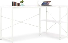 vidaXL Γραφείο Υπολογιστή Λευκό 120 x 72 x 70 εκ.