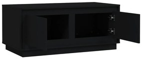 vidaXL Τραπεζάκι Σαλονιού Μαύρο 102x50x44 εκ. από Επεξεργασμένο Ξύλο