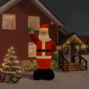 vidaXL Άγιος Βασίλης Φουσκωτός Χριστουγεννιάτικος με LED 475 εκ.
