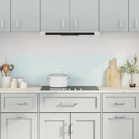 vidaXL Πλάτες Κουζίνας 2 τεμ. Λευκές 80x40 εκ. από Ψημένο Γυαλί