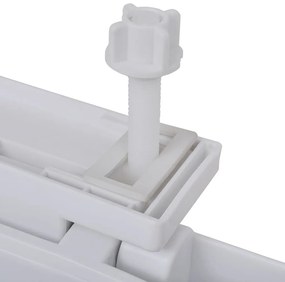 vidaXL Καθίσματα Τουαλέτας με Καπάκι Soft Close 2 τεμ. Λευκά Πλαστικά