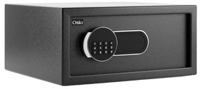 Osio OSB-2040BL Μαύρο χρηματοκιβώτιο με ηλεκτρονική κλειδαριά 20 x 43 x 38 cm-100452-0018