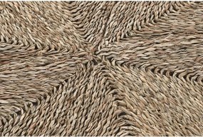 Χαλί DKD Home Decor 150 x 0,5 x 150 cm Φυσικό πολυεστέρας Θαλασσινό γρασίδι