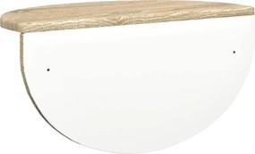 vidaXL Ράφι Τοίχου Δρύς Sonoma 48 x 24 x 24 εκ Επεξεργασμένο ξύλο