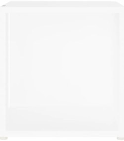 vidaXL Τραπέζι Βοηθητικό Λευκό 33 x 33 x 34,5 εκ. από Επεξ. Ξύλο