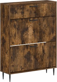 vidaXL Ντουλάπα Παπουτσιών HAARLEM 78 x 24 x 103 εκ.