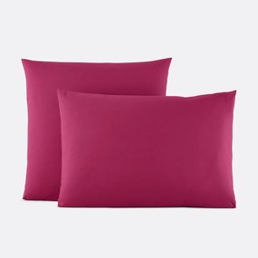 Μονόχρωμη μαξιλαροθήκη από βαμβακερό περκάλι, 200 κλωστές