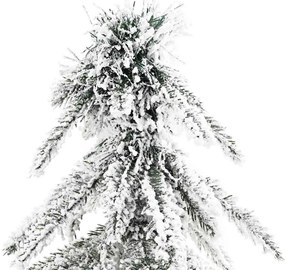 vidaXL Τεχνητό Χριστουγεννιάτικο Δέντρο Λευκό 86 x 86 x 210 εκ.