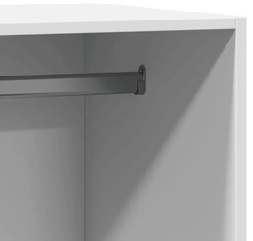vidaXL Ντουλάπα Λευκή 48 x 41 x 102 εκ. από Επεξεργασμένο Ξύλο