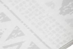 Χαλί DKD Home Decor Μπεζ Λευκό Ikat (200 x 290 x 0,4 cm)