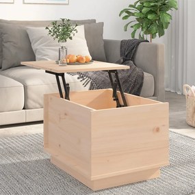 vidaXL Τραπεζάκι Σαλονιού 40 x 50 x 35 εκ. από Μασίφ Ξύλο Πεύκου