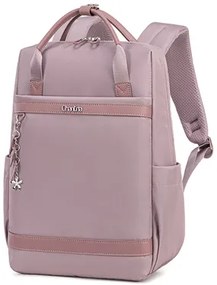 CHANTRIA γυναικεία τσάντα πλάτης CB00639 με θήκη laptop 14", 12.5L, μωβ