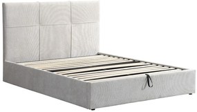 Επενδυμένο κρεβάτι Raziel-Mpez-160x200-Lift-Storage