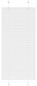 Πλισέ περσίδα Λευκό 60x100 cm Πλάτος υφάσματος 59,4 cm 4015475