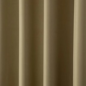 Beauty Home Ύφασμα κουρτίνας με το μέτρο μεσαίας σκίασης Effect Art 8443 Φ320 Λαδί